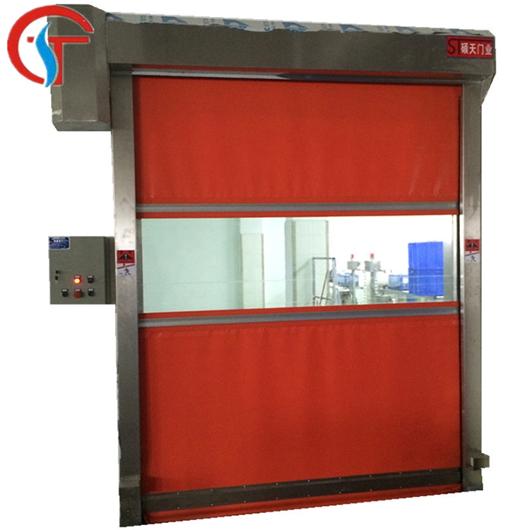 Fabric Interior Fast Acting Factory Roller Door for Warehouse