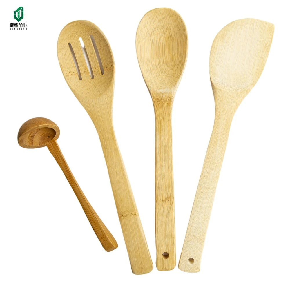 Outils de cuisson écologiques cuisine à cuillère en bambou réutilisable Vaisselle