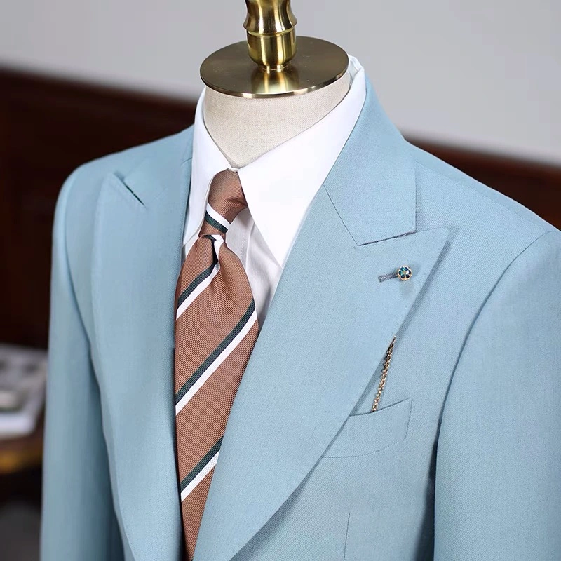 Mtm Made-to-Measure Men Wedding Suit Custom Suits Handmade Wool Suit Bespoke Mens Suits