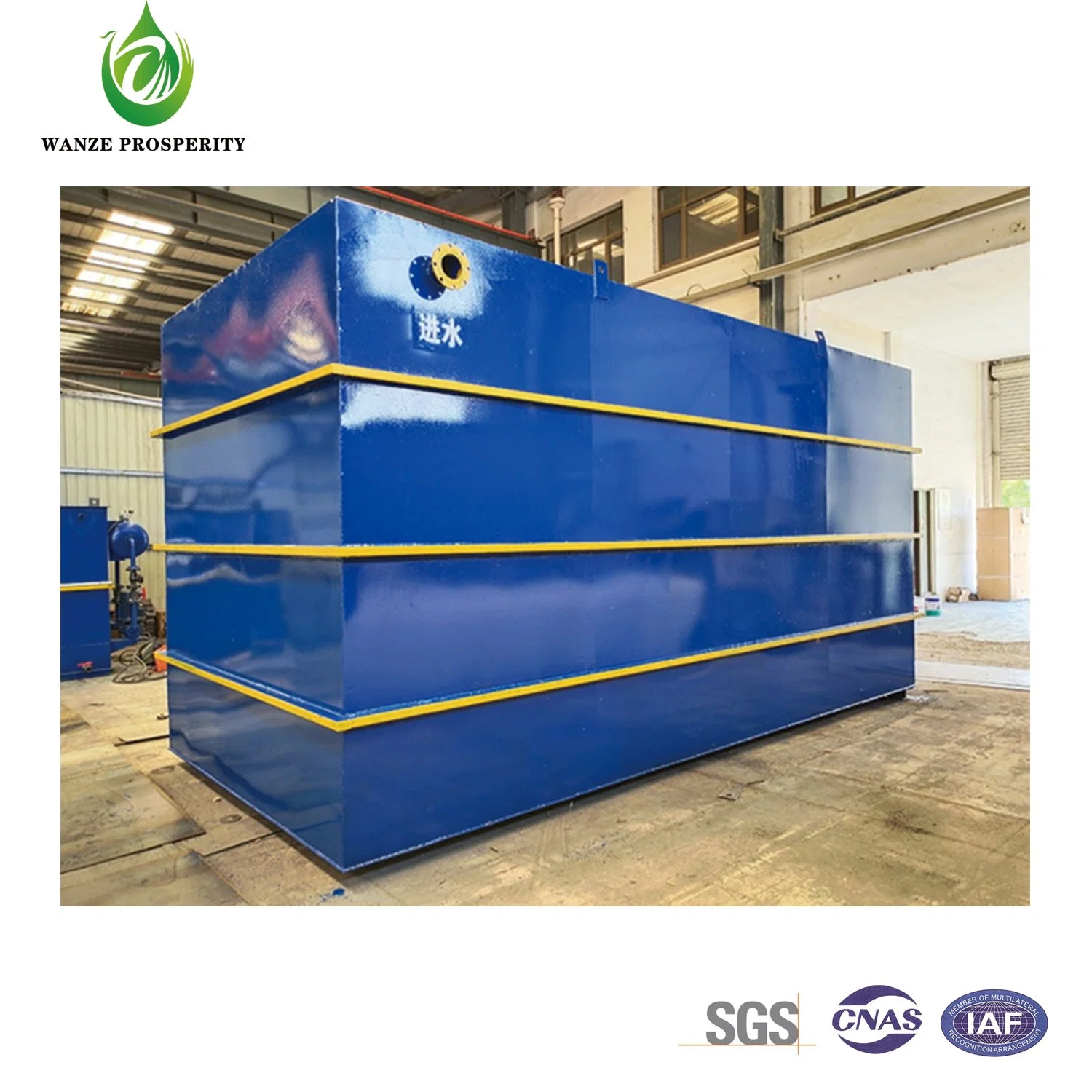 Food Rice Noodles Factory Sewage Treatment Equipment