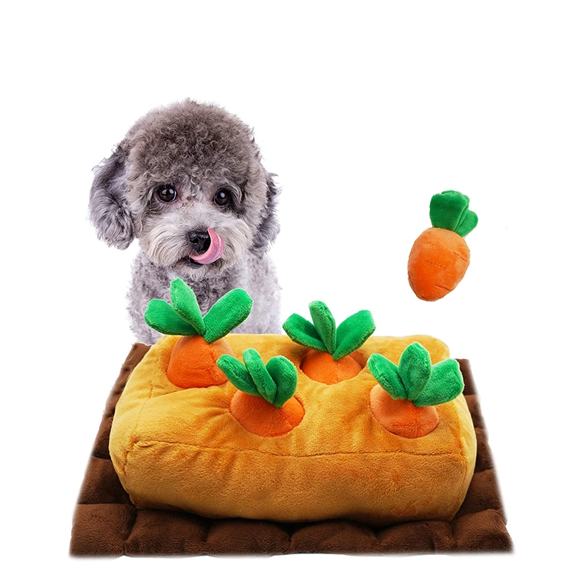 Wholesale Pet Biting Playing Squeaky Rustling Soft Stuffed Plush Pet Dog Toy Custom Dog Toy Animal Plush Toys