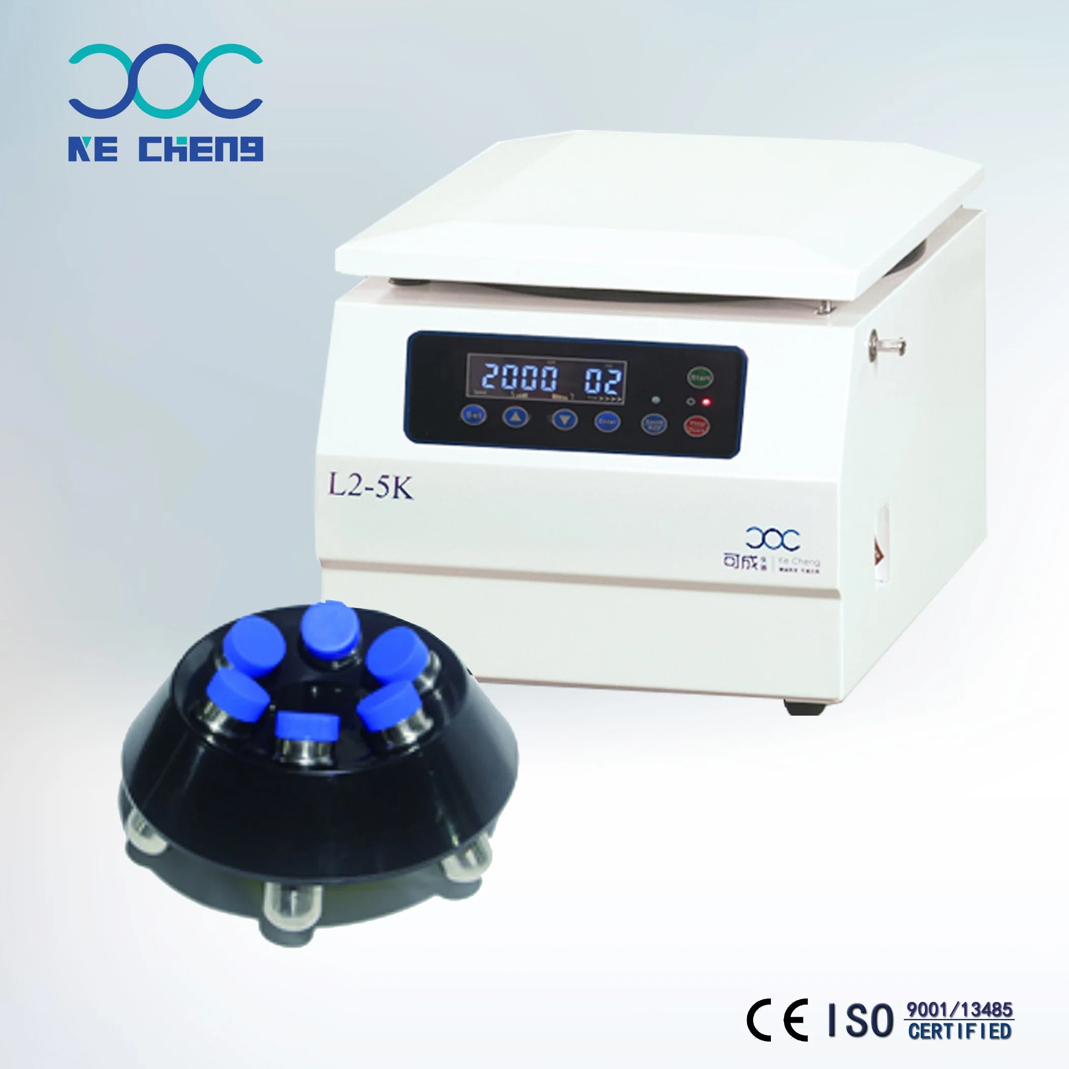 L2-5K Table Low Speed 5000rpm Blood Medical Electric Digital Display Lab Centrifuge Machine