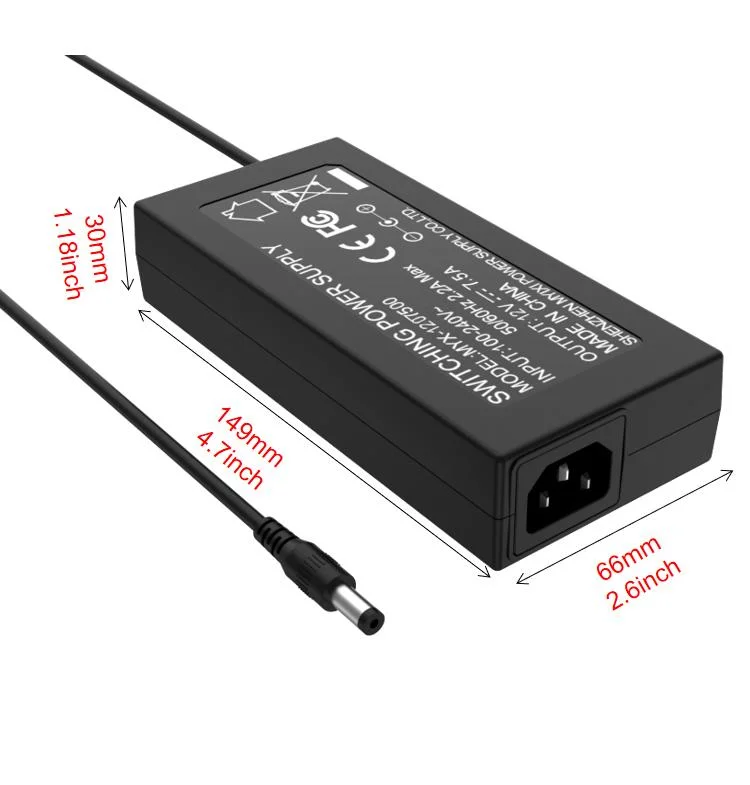 Shenzhen AC DC 90W External Switching Desktop Power Computer Charger Adapter