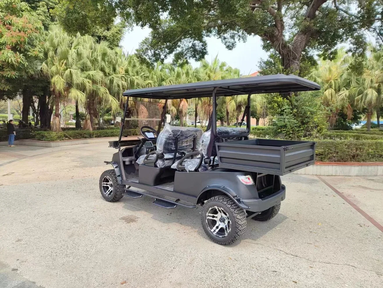 2-4 Seater Electric Golf Car Platform Lorry with Cargo Golf Car