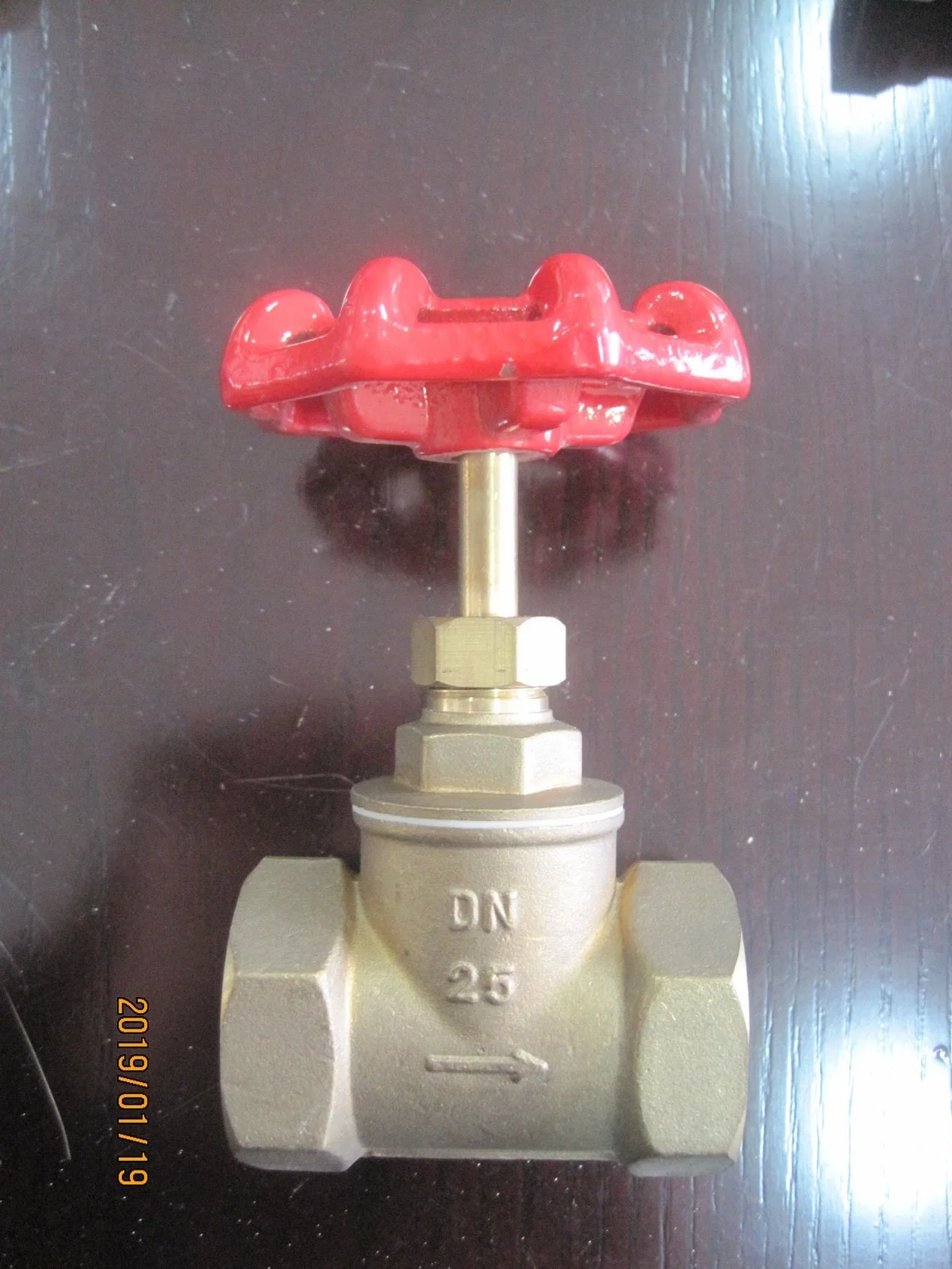 High Quality Brass Globe Valve with Iron Wheel, Brass Stop Valve