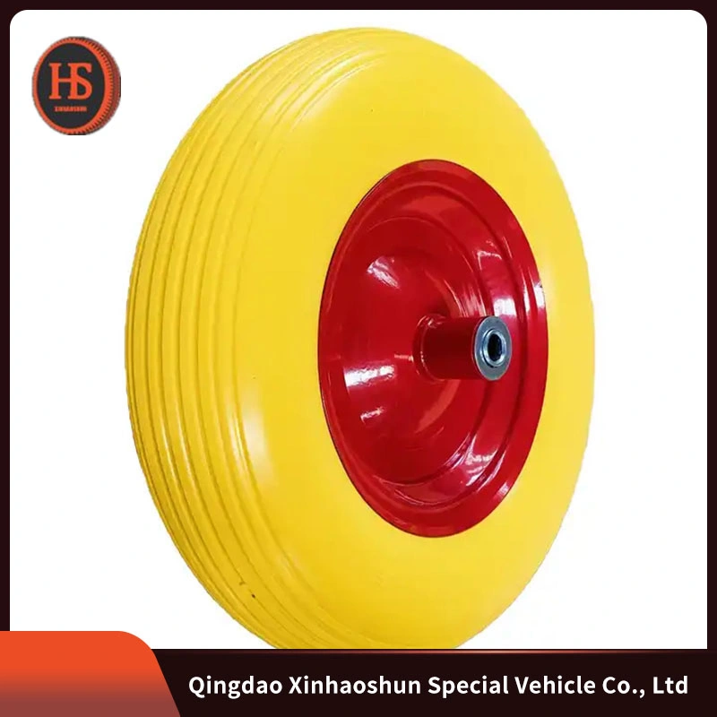 Good Quality 12 13 14 16 Inch PU Foam Rubber Tire Solid Flat Free 2.50-4 3.50-8 4.00-8