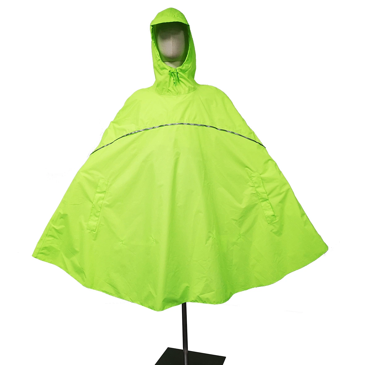 EVA Rainwear Women Men Transparent Hoods Sleeves Reusable Rain Gear Jacket Lightweight Outdoor Raincoat Waterproof