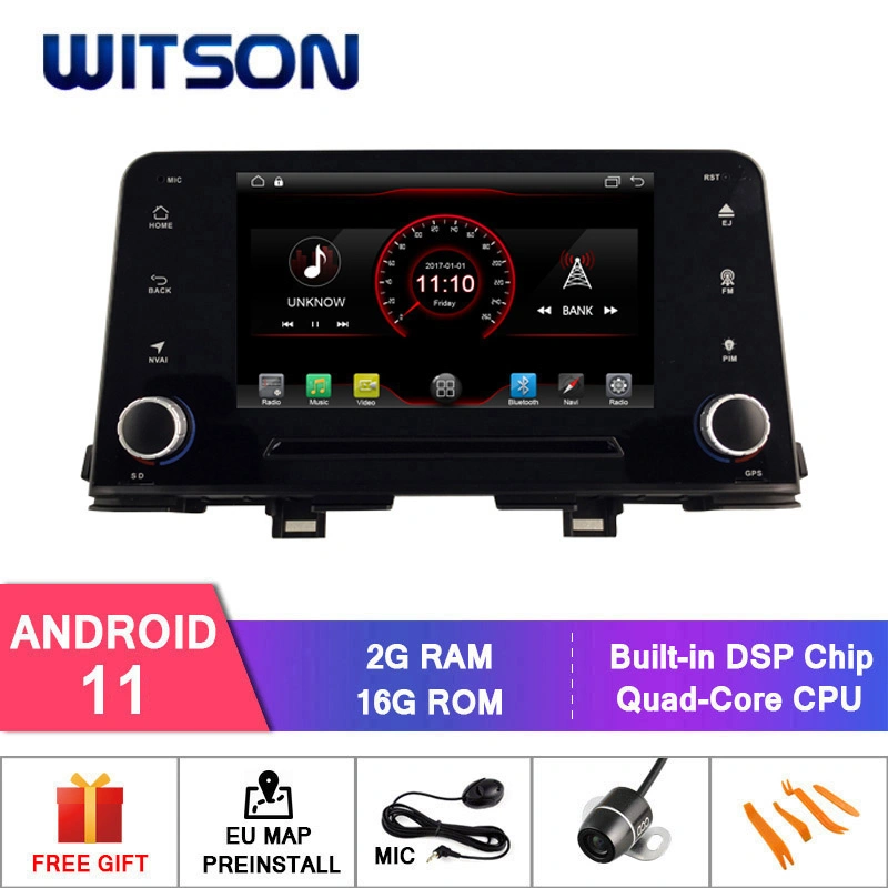 Witson Quad-Core Android 11 Car DVD GPS for KIA Morning/Picanto 2017 Built-in DAB+ Function