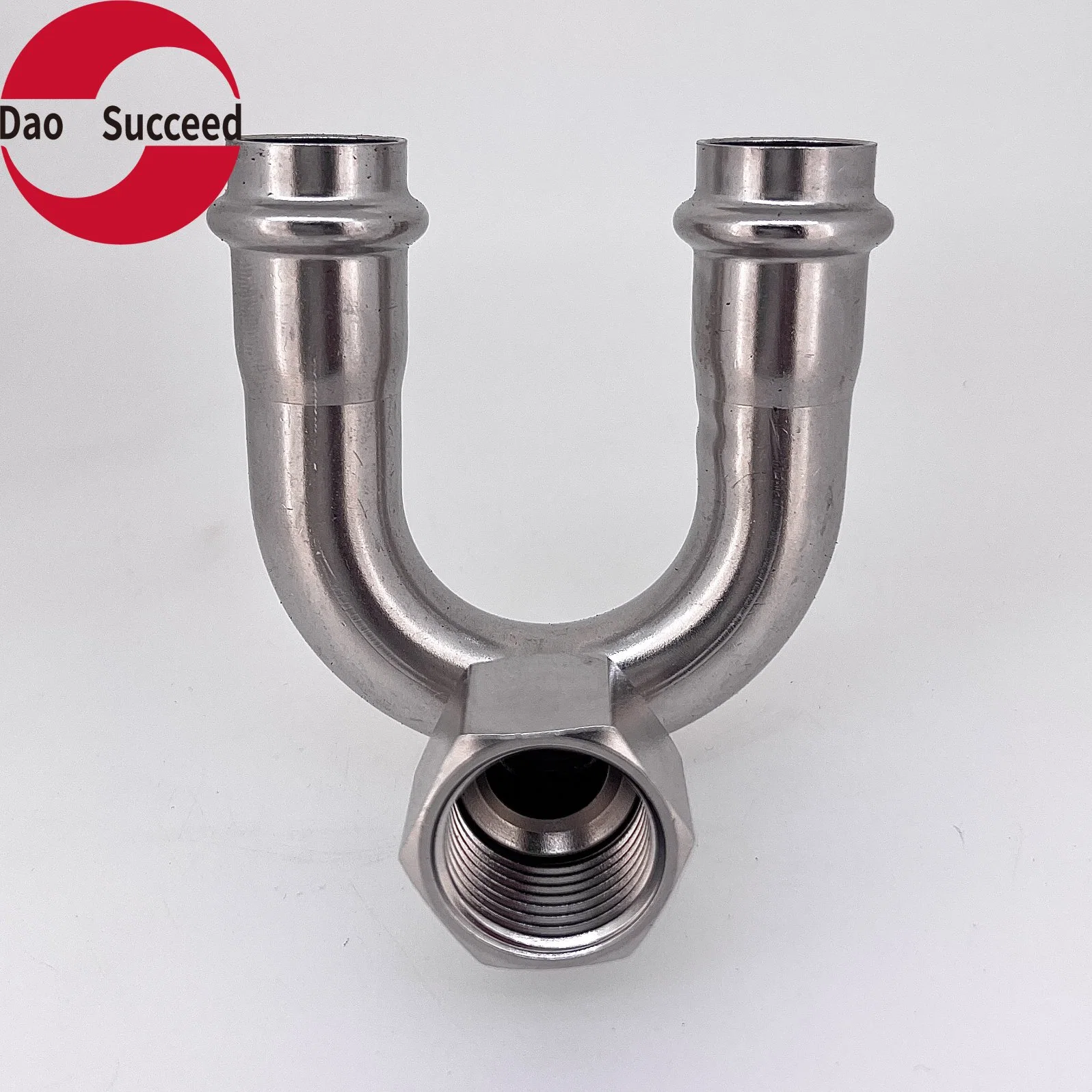 304 316L Stainless Steel Internal Screw Elbow Fittings U-Type Female Thread Fitting