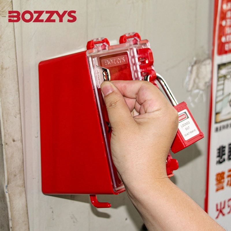 Bozzys Customized Color Small Hanging Steel Lockout Tagout Kits