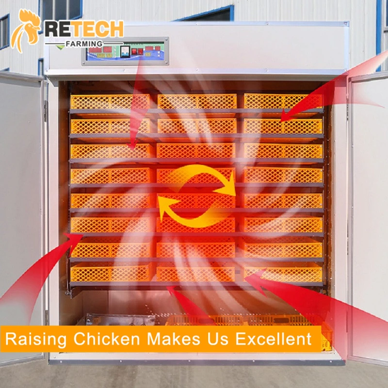 RETECH Farming 15000 eggs chicken egg incubator hatcher machine