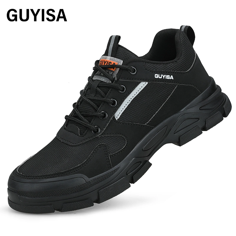 Guyisa Outdoor Safety Shoes Can Accept Custom Steel Toe Waterproof Safety Shoes