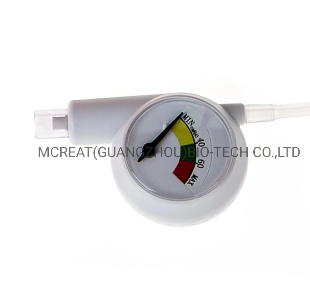 Disposable Medical Reinforced Silicone Double Lumen Laryngeal Mask Airway with Pressure Indicator