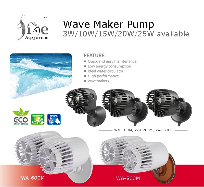 Aquarium Circulation Pump Wave Maker 3W Submersible 360 Degrees