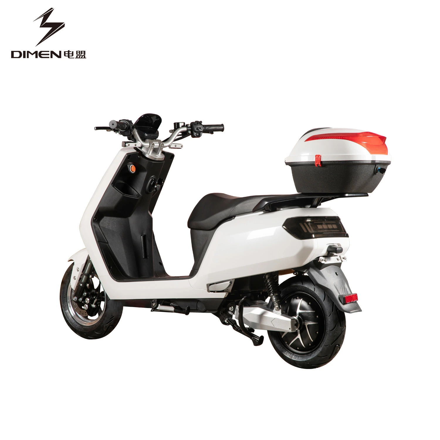 Con 140km Scooter eléctrico de largo alcance motocicleta CKD Fábrica China