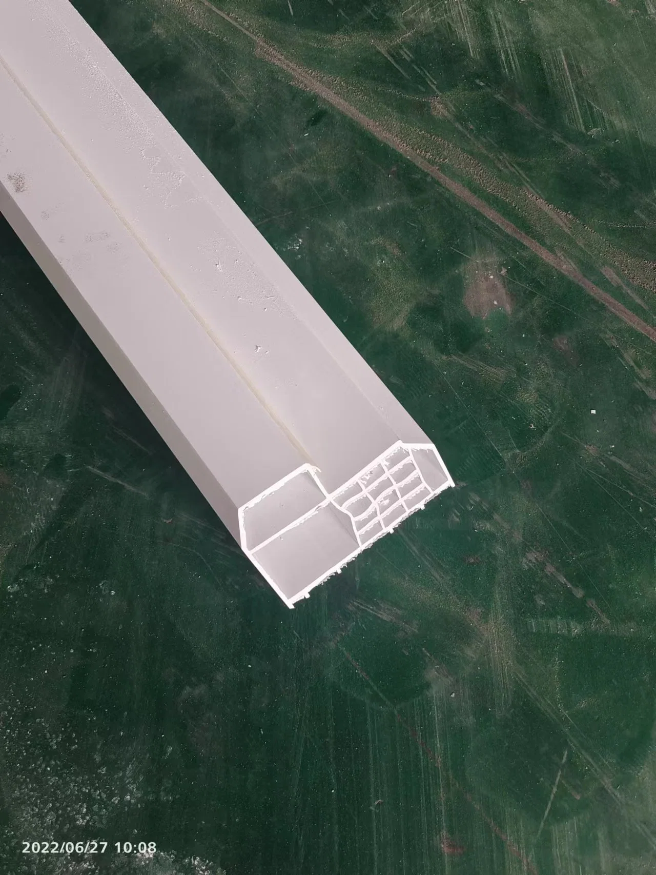 PVC beschichtete MDF Holztür mit wasserdichtem PVC-Rahmen für Projekt