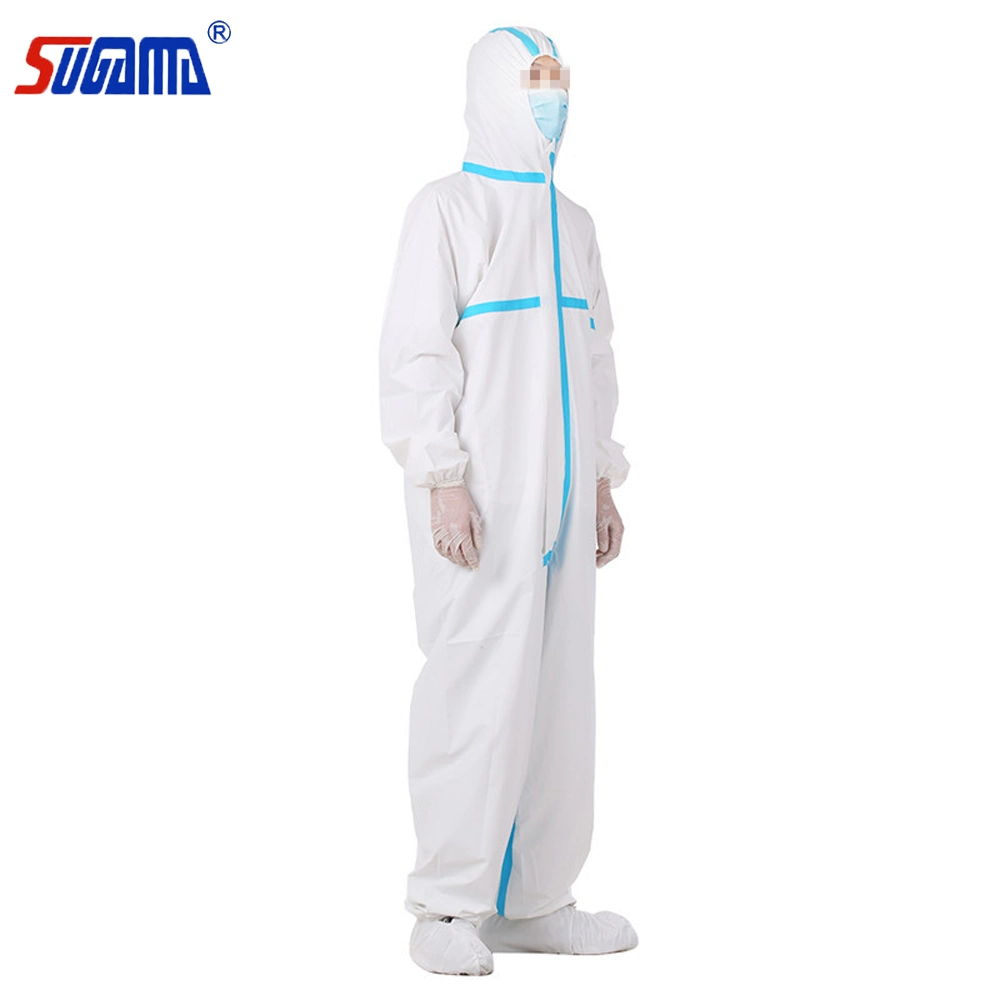 Single Use Medical Protective Suit Clothing Medical Disposable Coverall