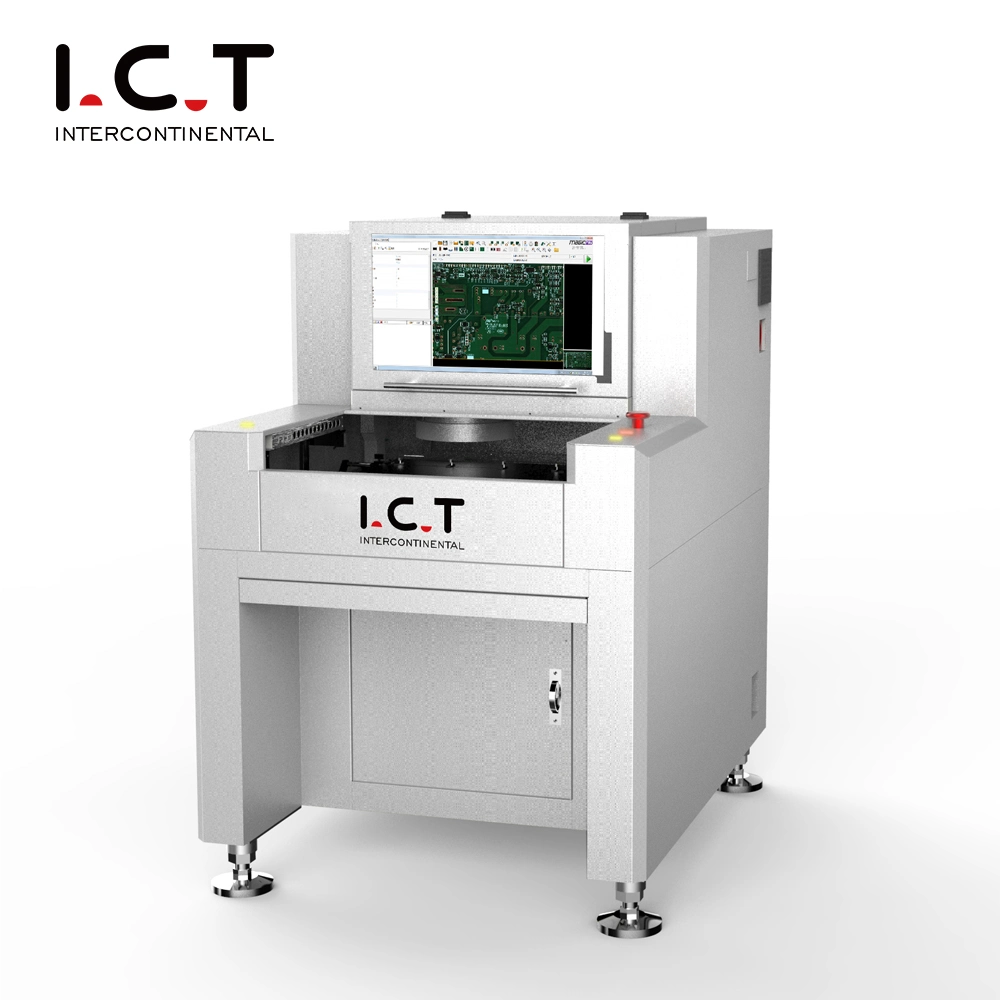 I. C. T 5000h in Line Automatic LED Aoi Inspect System High Magnification Aoi