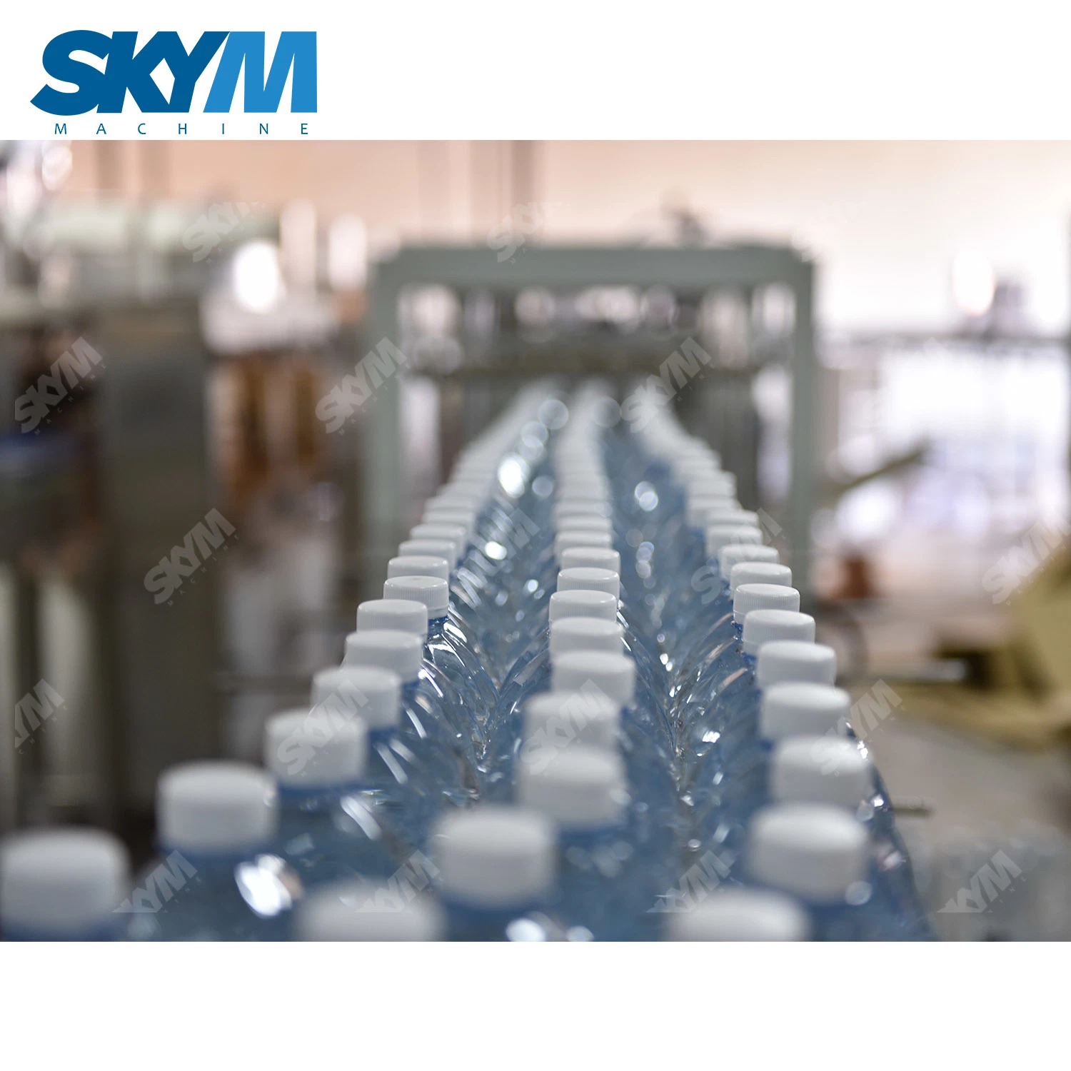 Full-Automatic 12000 Pure Water Mineral Water Plastic Bottle Filling Packing Machine