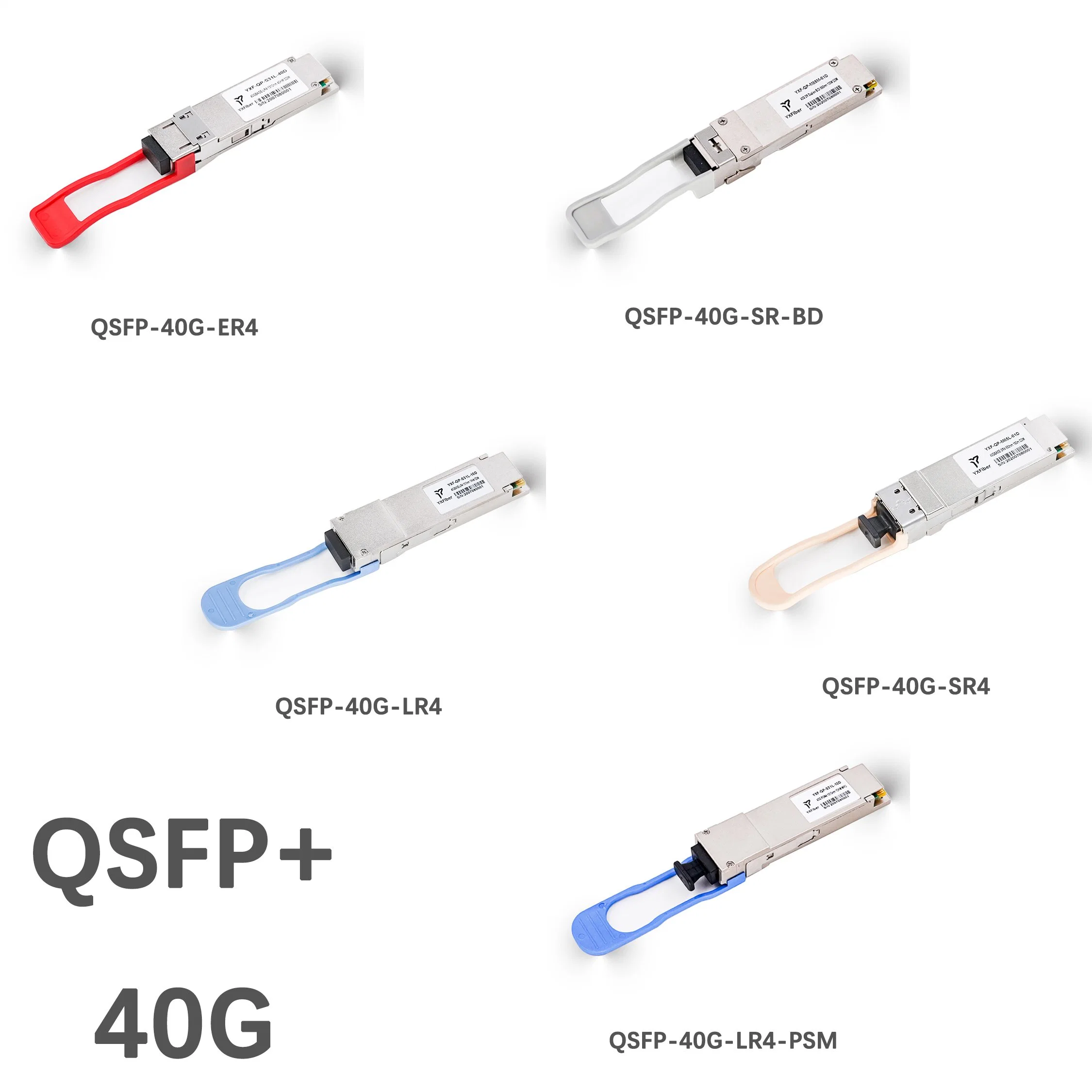 Qsfp+ 40g Lr4 20km 1270nm - 1310nm CWDM Dfb/Pin Single Mode Duplex LC Ddm Optical Transceiver Module