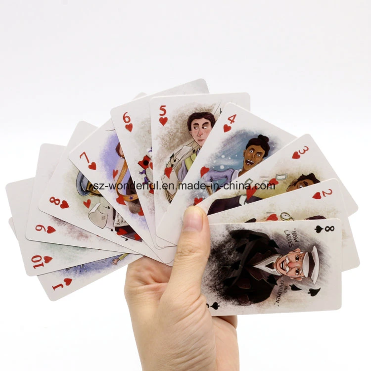 Custom Printing Playing Cards High quality/High cost performance  Paper Poker Wholesale/Supplier Game Cards for Adults Entertainment