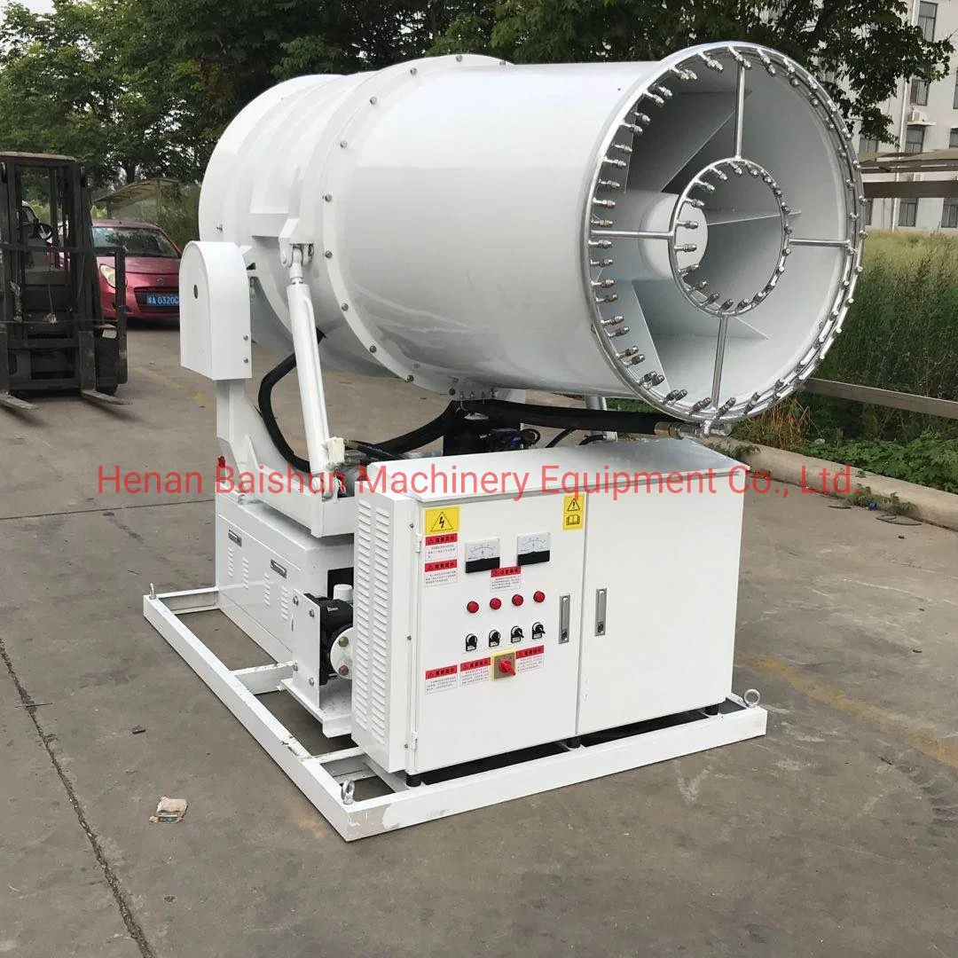 Fog Cannon Fogging Machine Water Mist Sprayer Dust Control Cooling Fog Cannon Dust Suppression for Coal Mine