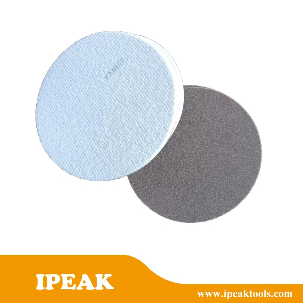 Esponja de lixa p/ trab. A húmido e a seco lixa de disco autocolante retangular Ferramentas de polimento de gravilha P400-3000 de 150 mm