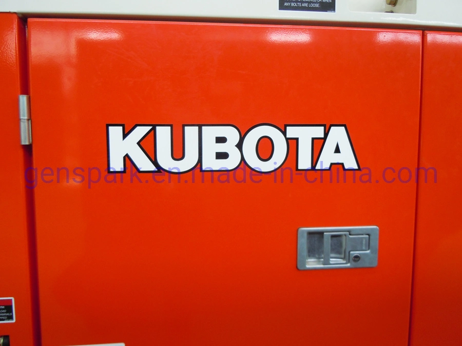 مولد Kubota صامت بقوة 50 هرتز أو أحادي الطور بقدرة 20 كيلو واط