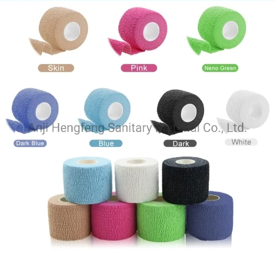 Wholesale/Supplier Colorful Medical Elastic Cohesive Bandage