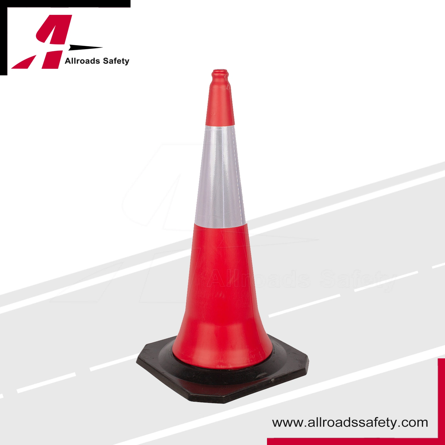 100cm PE Reflective Road Safety Caution Cone