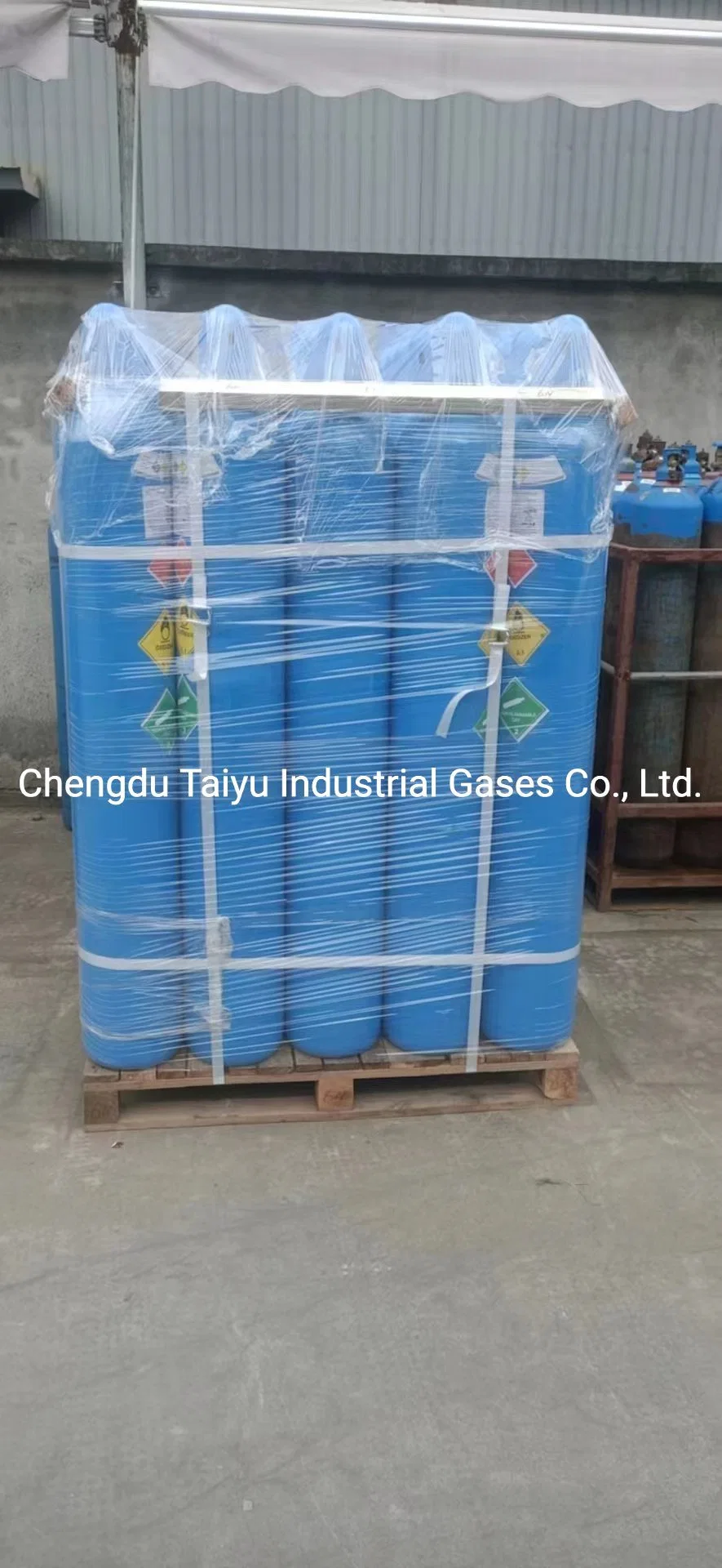 High Pure 99.999%/99.9999% O2 Oxygen for Petrochemical Industry Reasonable Price