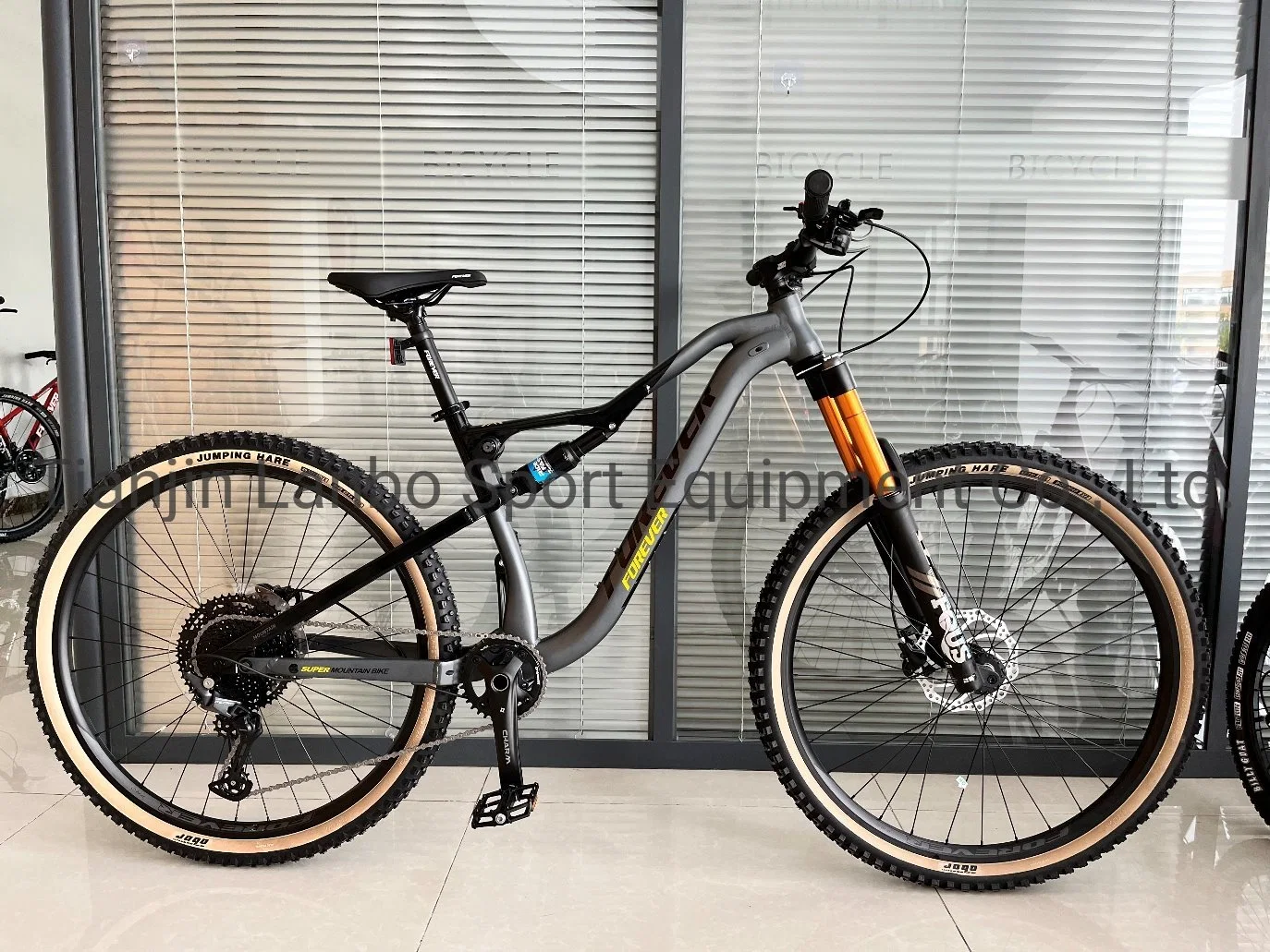 29er Enduro am Double Suspension Alloy Frame Shimano Deore M6100 1 * 12s Hydraulische Scheibenbremse Mountainbike