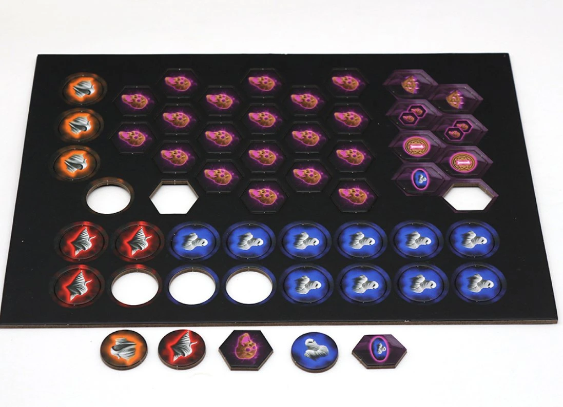 Fabricante Tarjeta de Juego personalizado de Tablero de Juego Puzzle para niños Juguetes Token dice conjunto