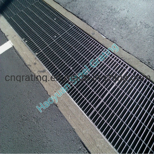 Galvanized Steel Grating Trench Cover / Drainage