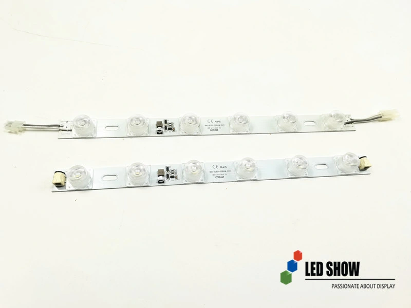 Bullet Connector UL Certified Edge-Lit Double Side LED Strip Osram for LED Display Light Box