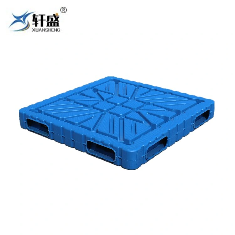 1200X1000mm Size Heavy Duty Stackable Double Sides Blow Molding Plastic Pallet