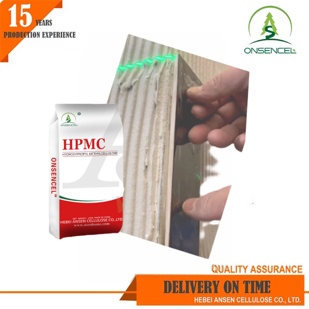 Cellulose HPMC Building Gypsum Mortar Wall Putty Ceramic Tile Adhesive Thickene