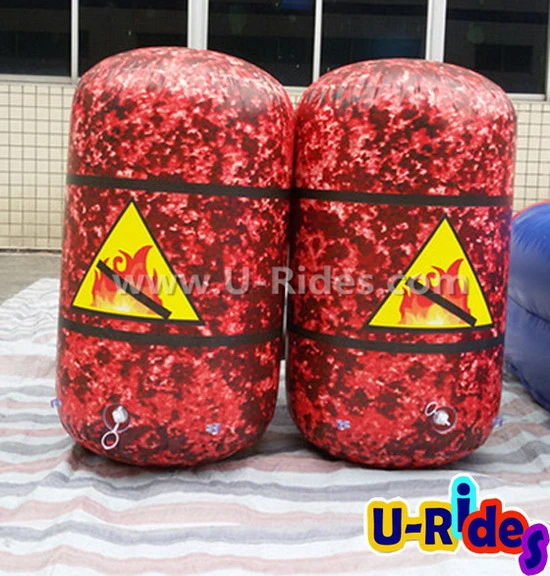 Inflatable Oil Barrels Paintball Bunker Toy For laser tag games teambuilding activities