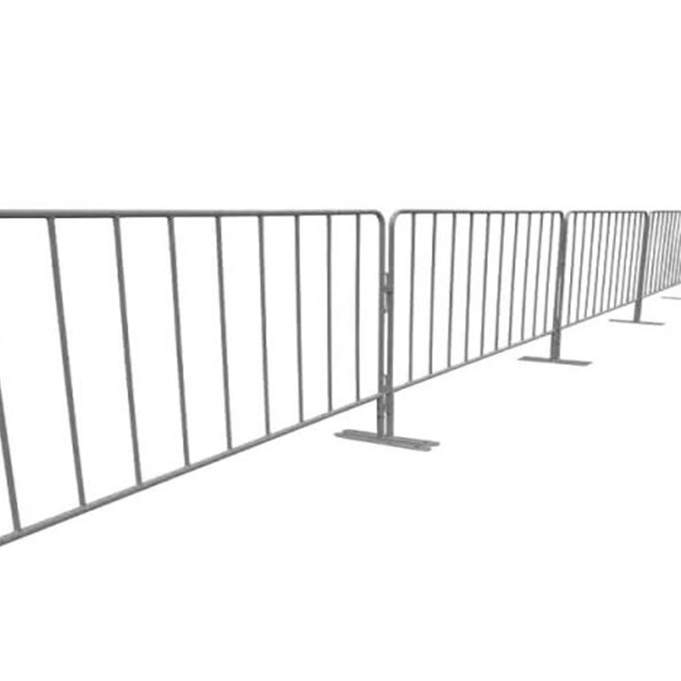 Cross Feet Road Barrier Galvanized Steel Pipe Traffic Barrier