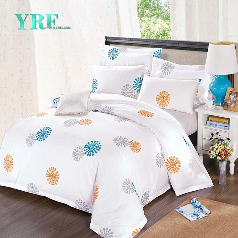 Fashion Style High quality/High cost performance White Bedsheet Soft for Queen Bed