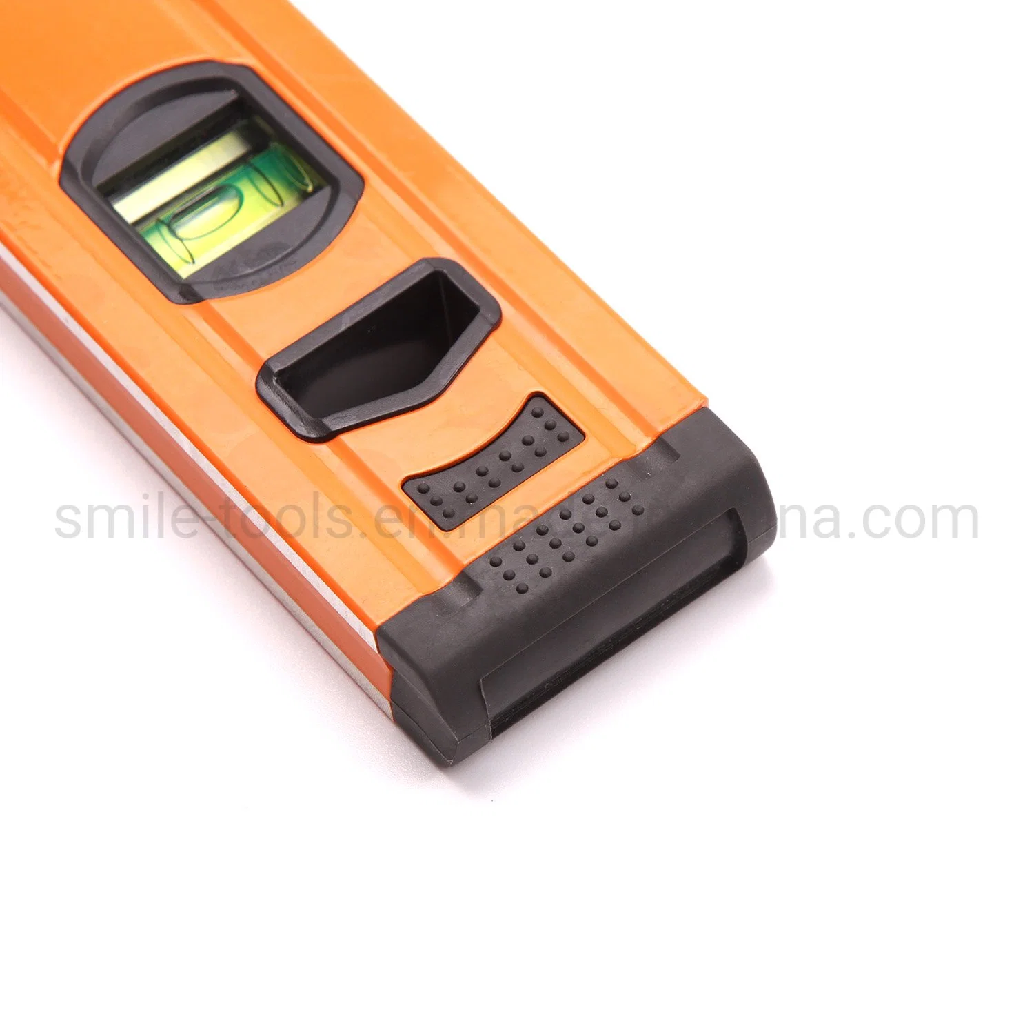 Aluminum Alloy Spirit Level 400mm Bubble Ruler High Precision with Overhead Viewing Slot