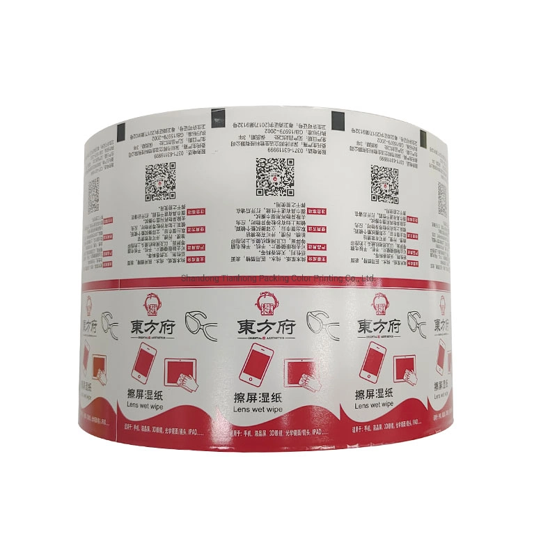 Iodophor/Alcohol Cotton Pad for Medical Wrapping Paper