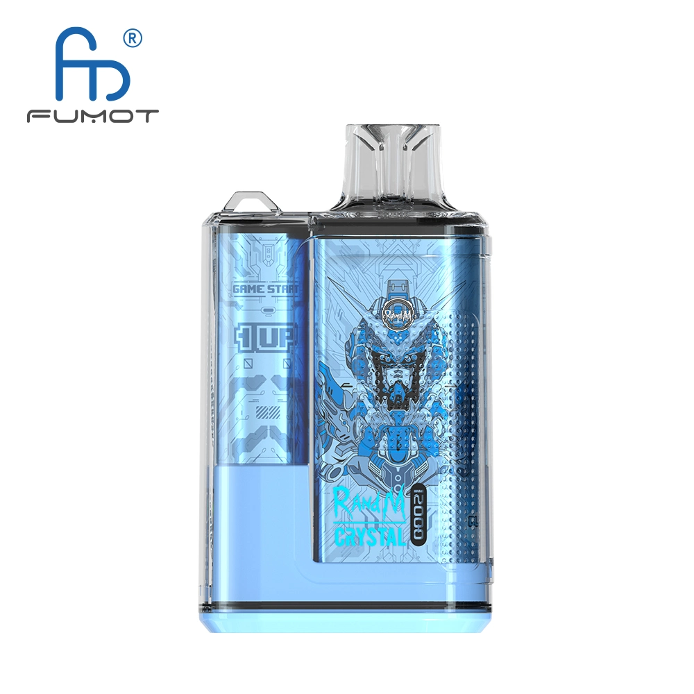 Factory Wholesale/Supplier Fumot Crystal 12K Puffs E Cigarette Randm Vape