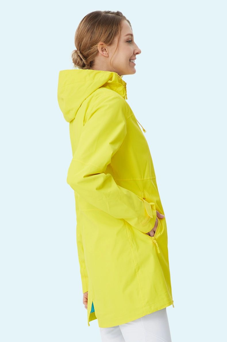 Veste coupe-vent imperméable de camping de haute qualité pour femmes