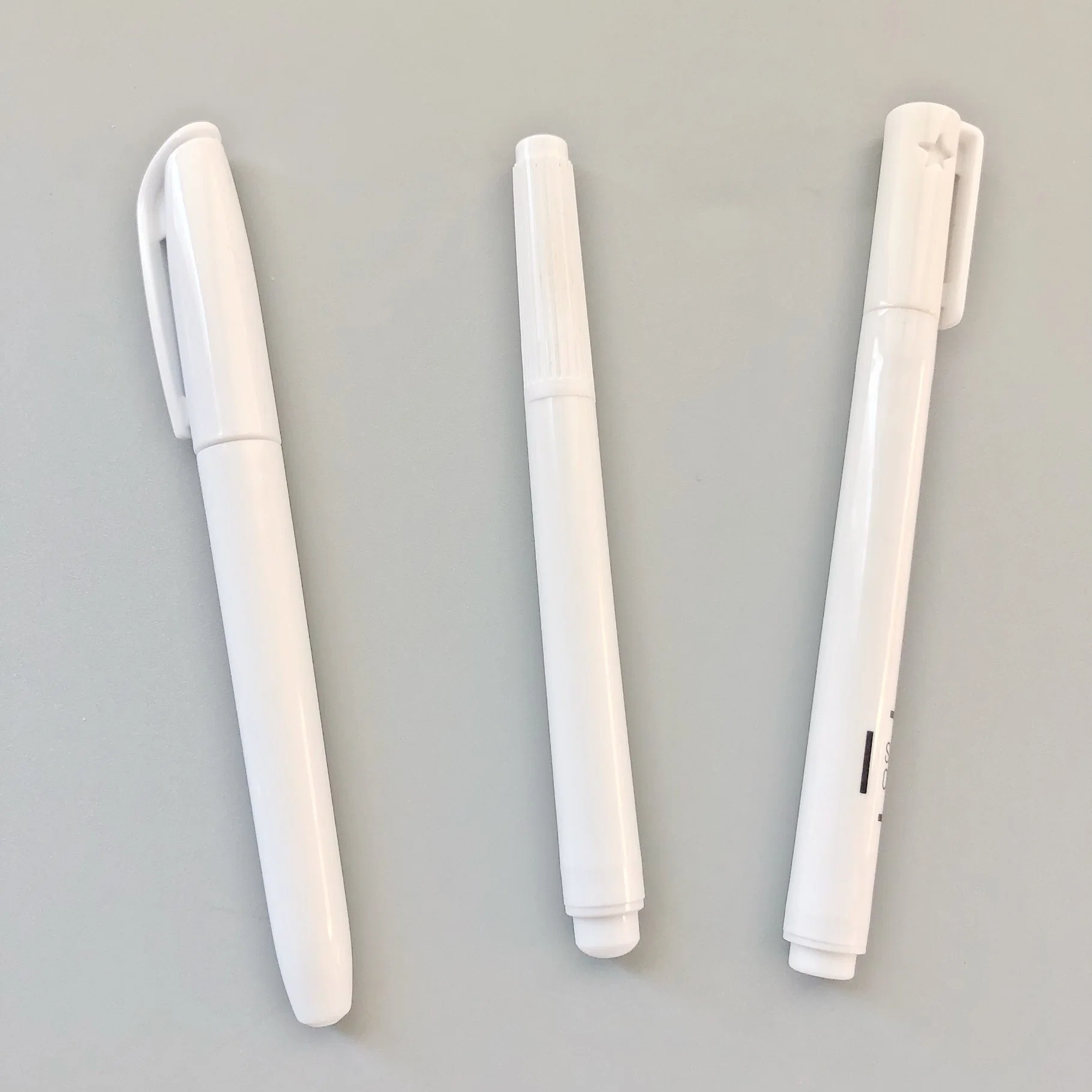 Low Odor Long Lasting White 1.0mm Liquid Chalk Markers with Custom Logo