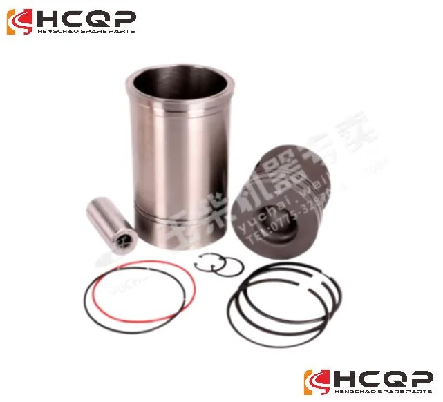 Hcqp Part 1f2l00-9000200 1t2l00-9000200 Ycd4102 Ycd4105 Yuchai Power Piston Cylinder Liner Kit China Truck Diesel Engine Spare Parts