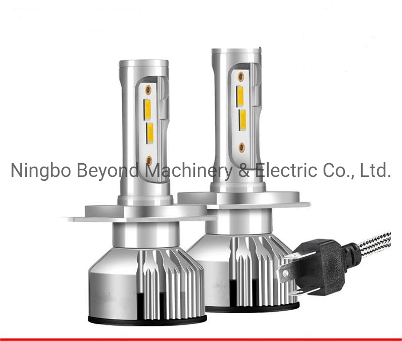 Автомобильная Лампа фары светодиодная лампа H1, H3, H4, H7 модель 9004 9005 9006 Auto лампы