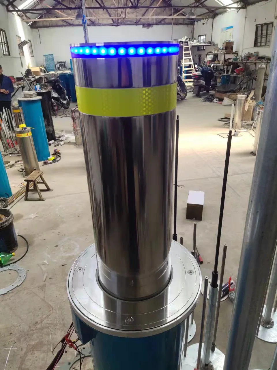 Fully Automatic Retractable Stainless Steel Bollards