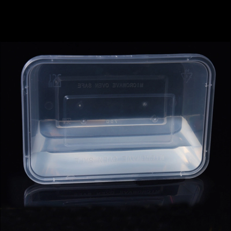 Disposable PP Food Packing Box with Lid Plastic Takeaway Food Container