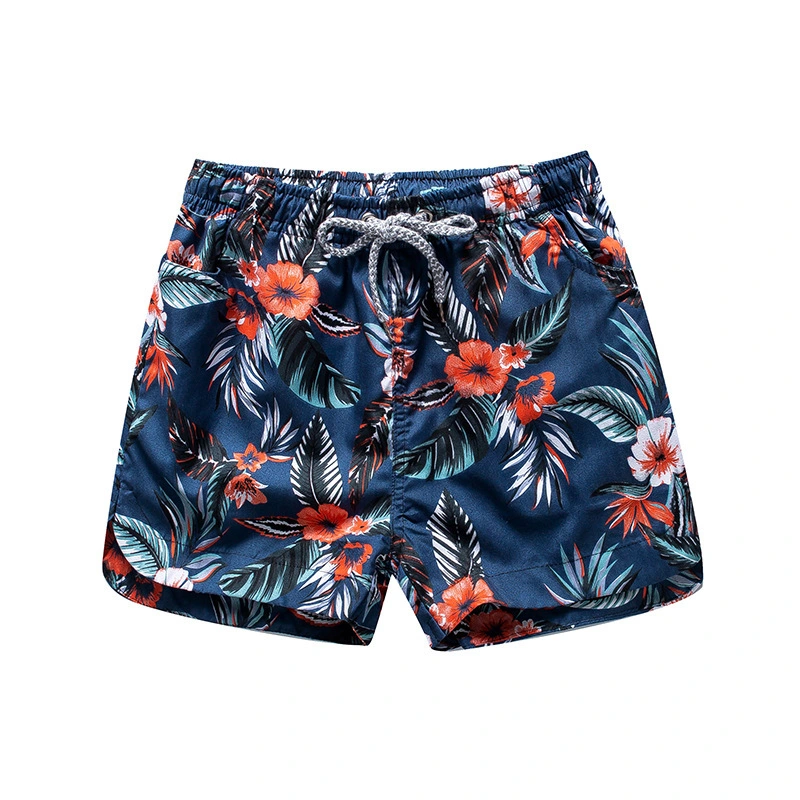 Summer Beach Printed Shorts Sports Casual Quick-Drying Surf Swimwear